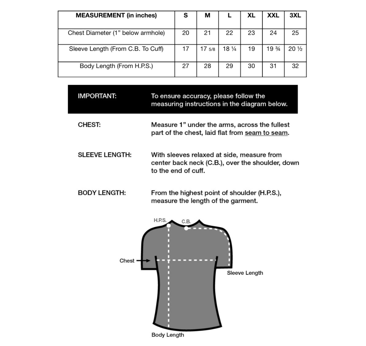 Short sleeve t-shirt